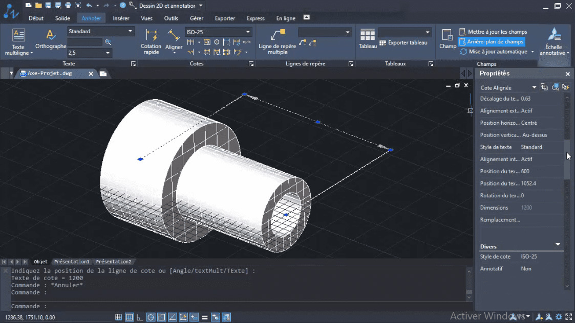 Modélisation CAO 3D