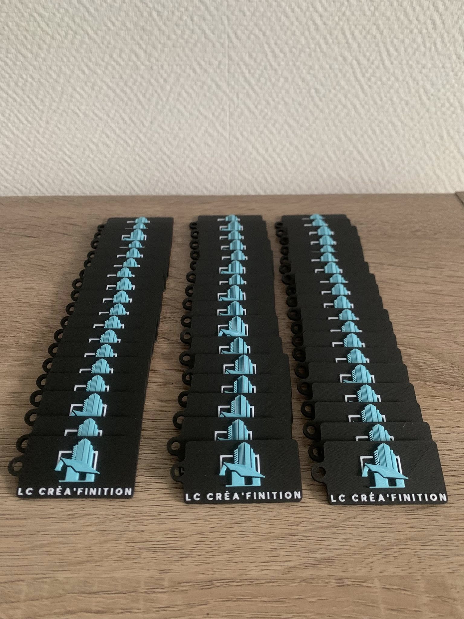 Porte-clés personnalisés impression 3D