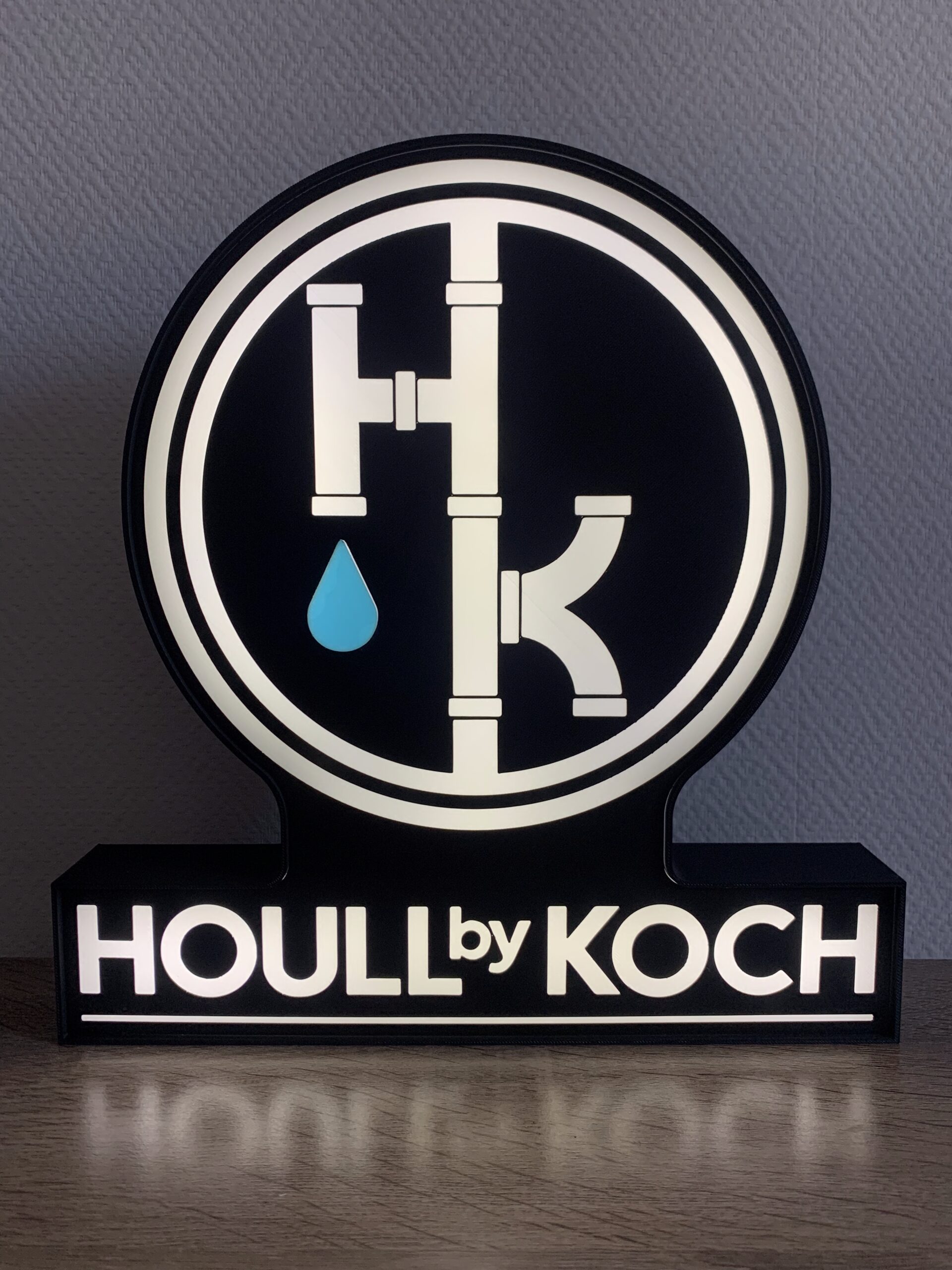 Enseigne LED Houll by Koch