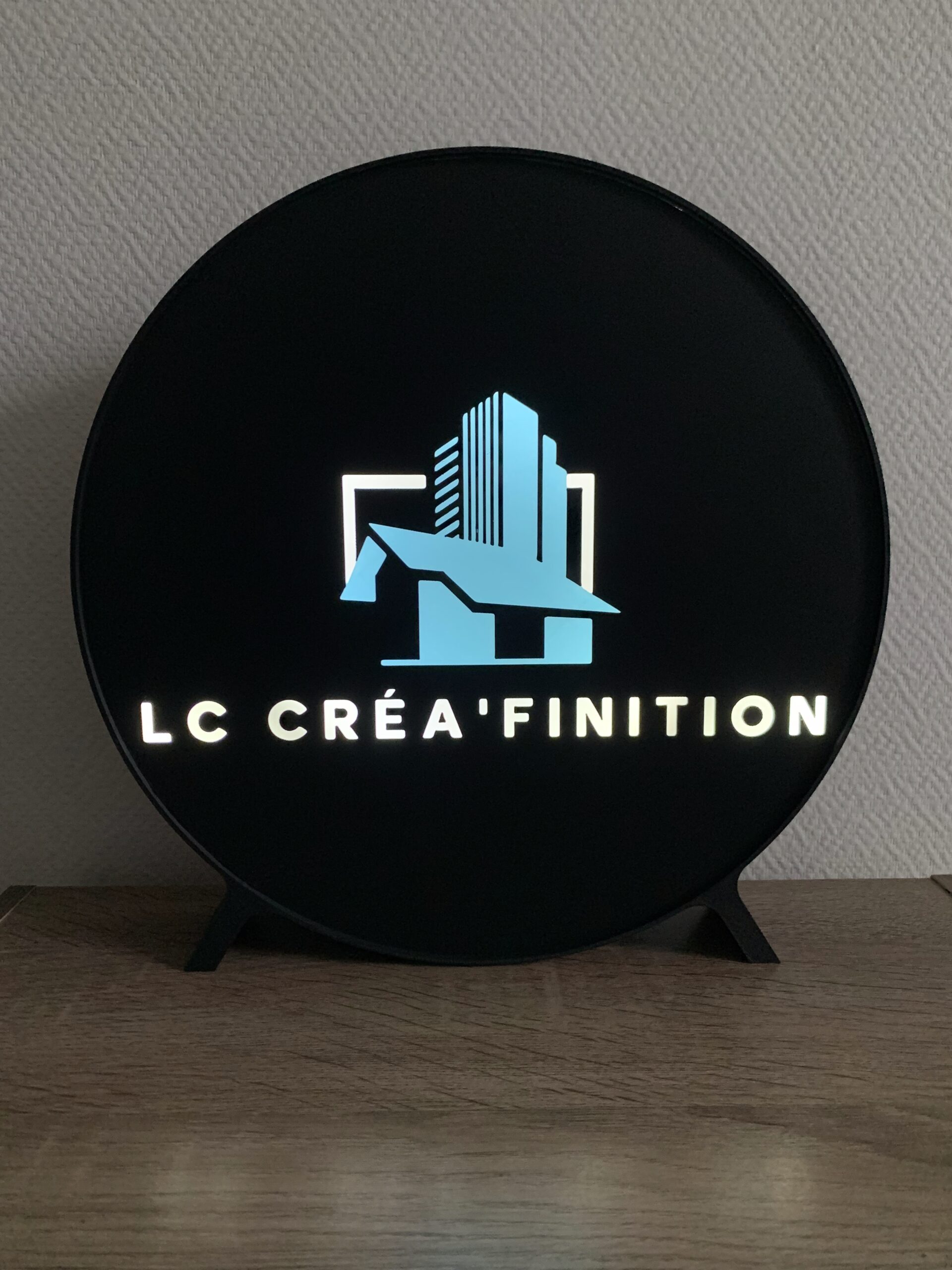 Enseigne LED LC CREA&rsquo;FINITION